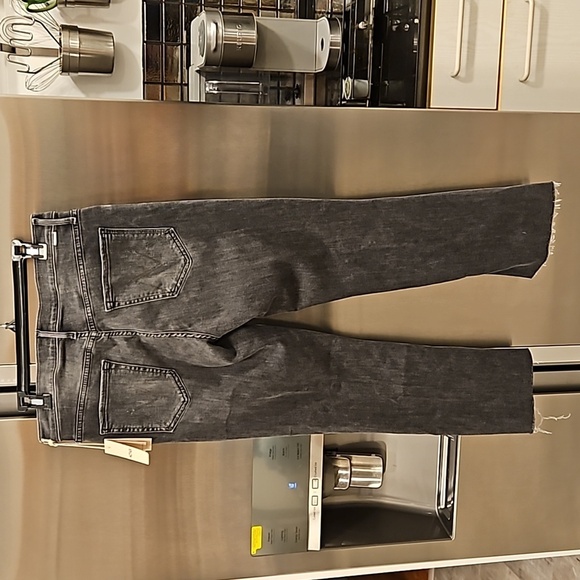 💕MOTHER💕 The Insider Crop Step Fray Jeans ~ Save Your Soul 33 NWT - Picture 13 of 16